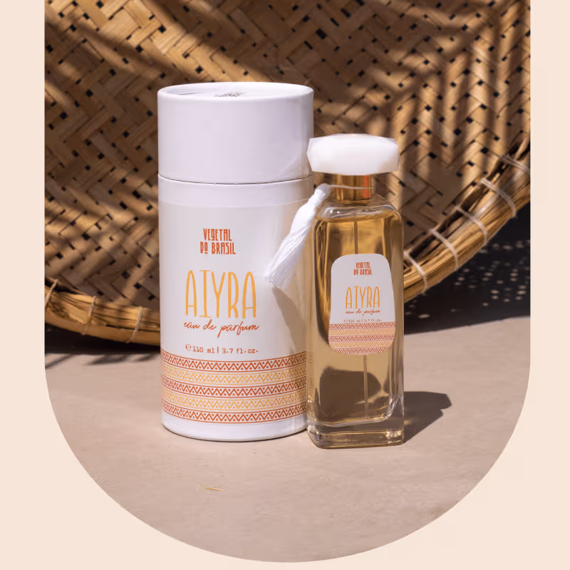 Perfume Feminino  Aiyra Vegetal do Brasil EDP, 110ml.