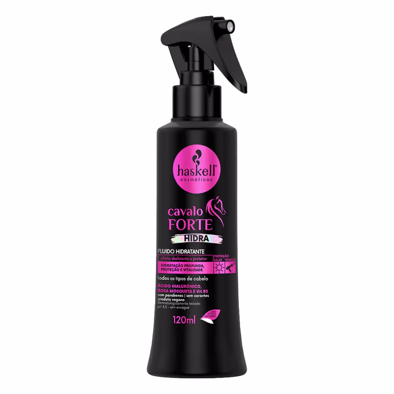 Kit Cavalo Forte Hidra Sh Cond Másc. Protetor + Fluído 300ml