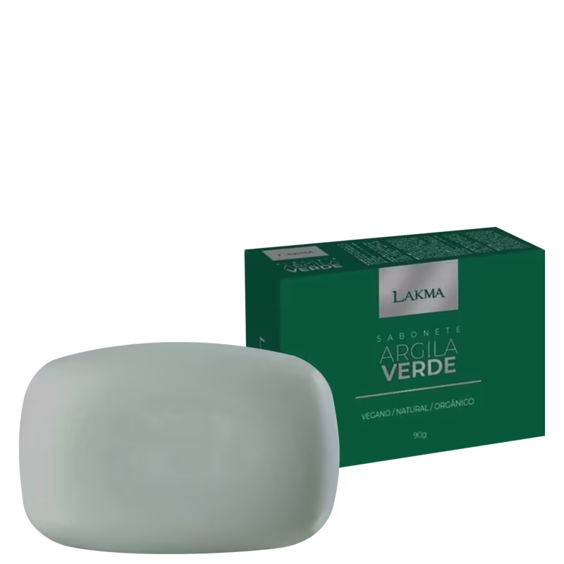 Lakma Argila Verde - Sabonete em Barra 90g