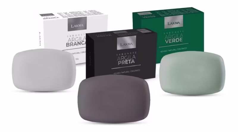 Lakma Argila Verde - Sabonete em Barra 90g