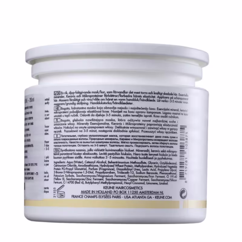 Kit Keune Care Vital Nutrition Shampoo 300ml e Máscara 200ml + Satin oil 95ml