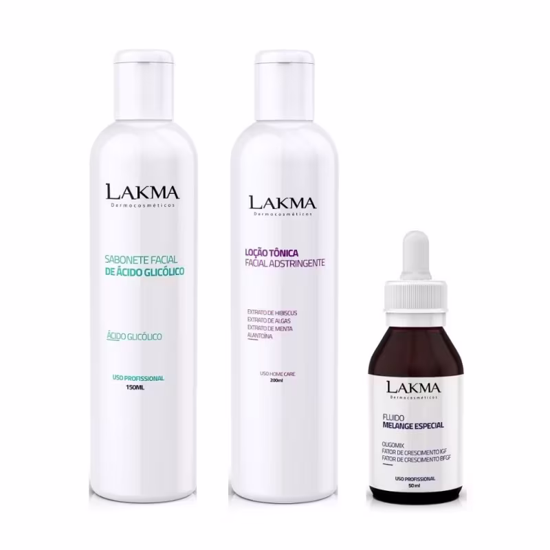 Kit Lakma Microagulhamento Melange Especial (3 Produtos)