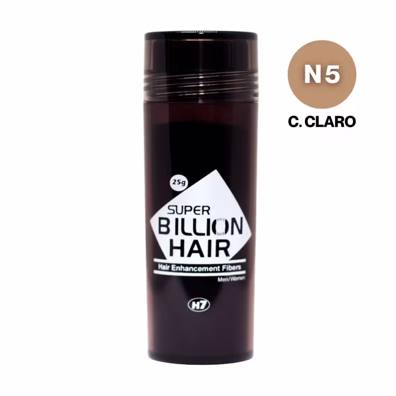 Super Billion Hair Fibra Capilar em Pó Slim Castanho Claro - Finalizador Capilar