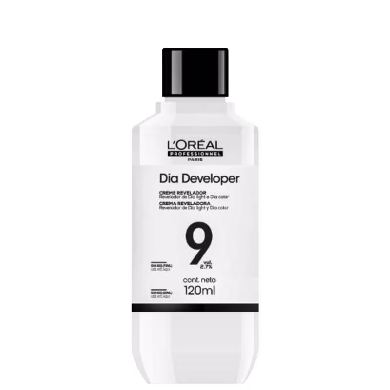 Emulsão Reveladora 9 Volumes 120ml L'Oréal Professionnel Dia Developer.