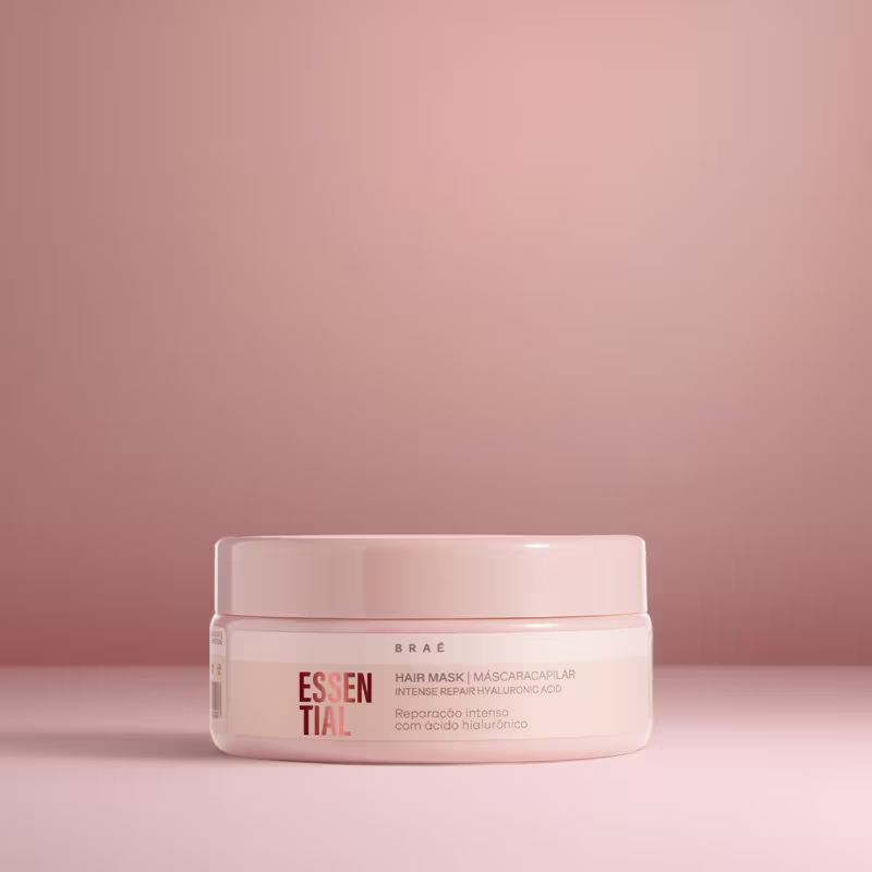 Kit Braé Essential Shampoo Condicionador Máscara Óleo e Ampola Capilar (5 produtos)