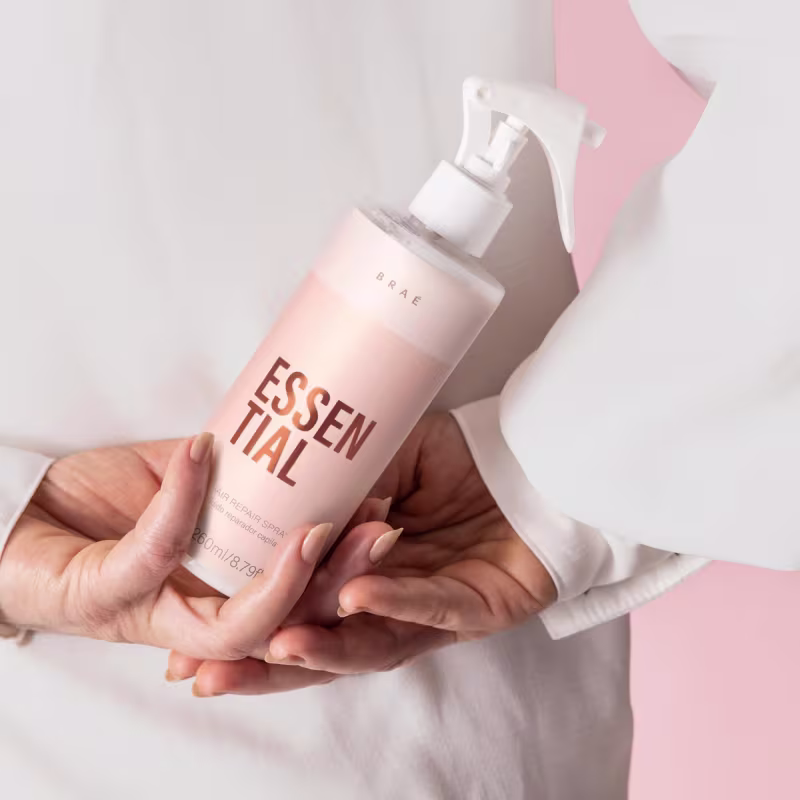 Kit Braé Essential Shampoo Condicionador Fluído Reparador e Ampola Capilar (4 produtos)