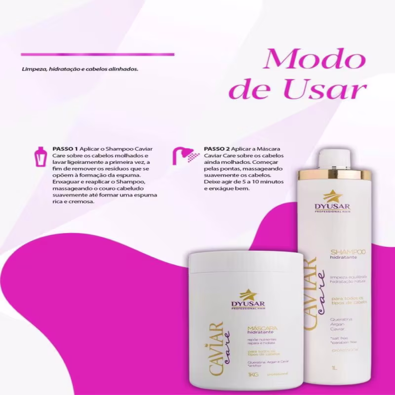 Dyusar Caviar Care – Máscara Hidratante 1kg