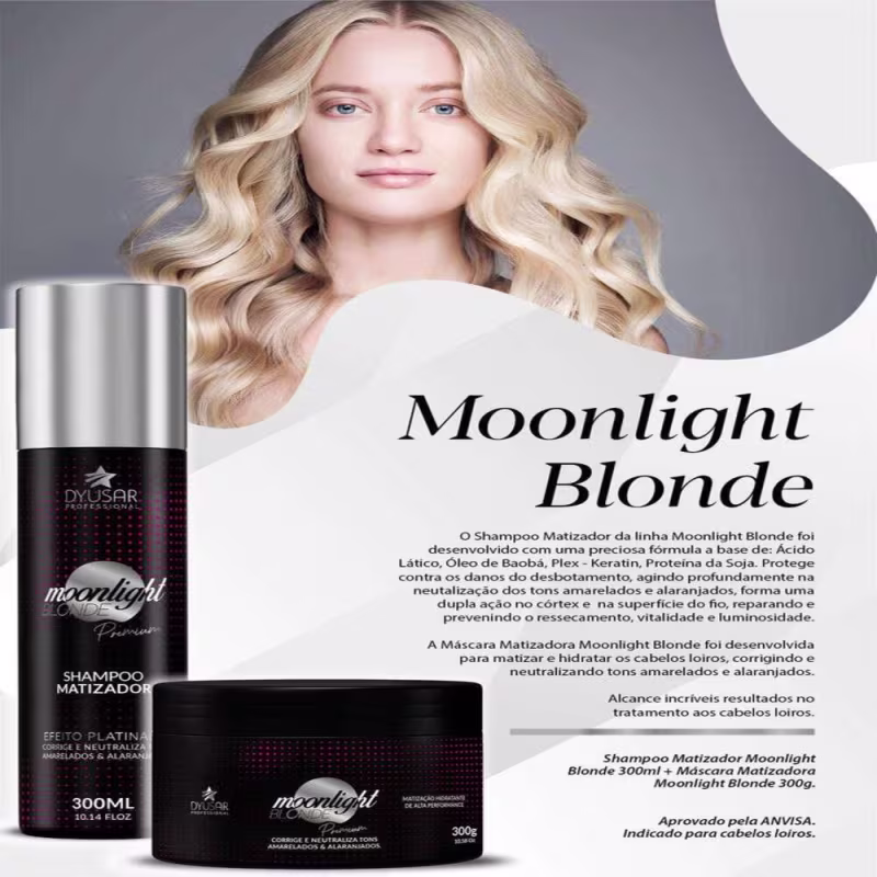 Dyusar Moonlight Blonde Premium – Máscara Matizadora 300g