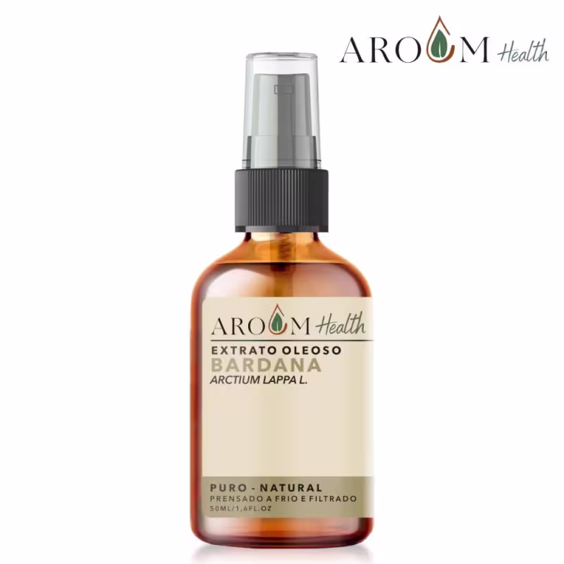 Aroom Aromaterapia Bardana - Extrato Oleoso 50ml