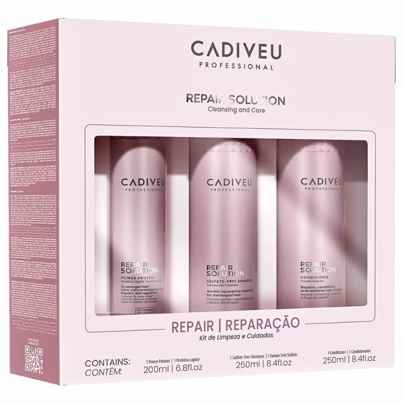 Cadiveu Professional Kit Homecare Repair Solution Original
