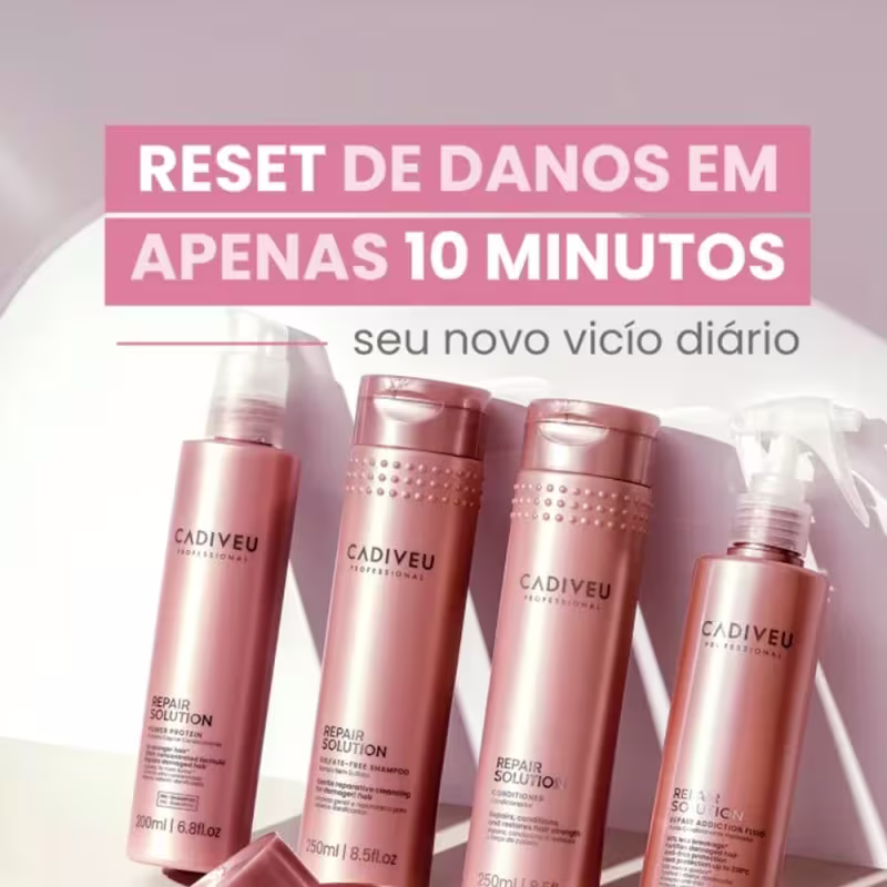 Cadiveu Professional Kit Homecare Repair Solution Original