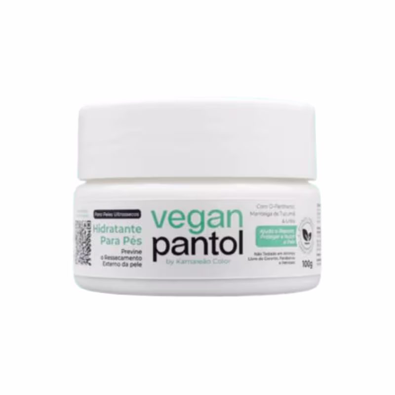 Hidratante Para Os Pés 100g Veganpantol - Kamaleão Color