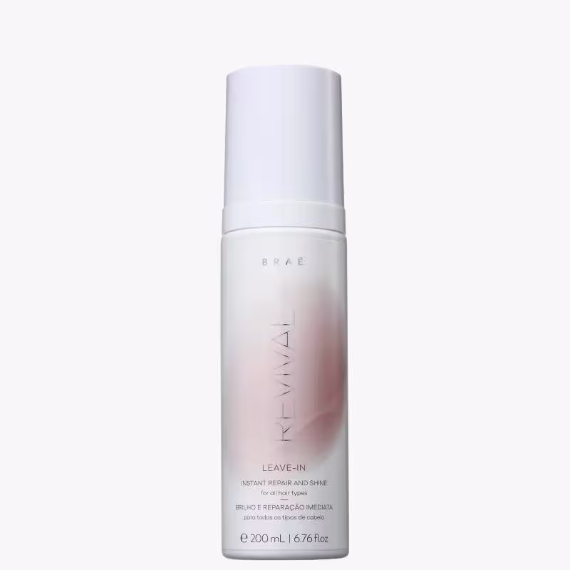 Kit Braé Revival - Shampoo 250ml + Condicionador 250ml + Máscara 200g + Leave-In Revival 200ml + Óleo Gorgeous 60ml