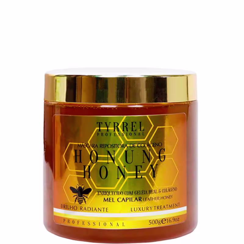 Tyrrel Professional Honung Honey - Máscara Repositora de Colágeno Mel Capilar 500g