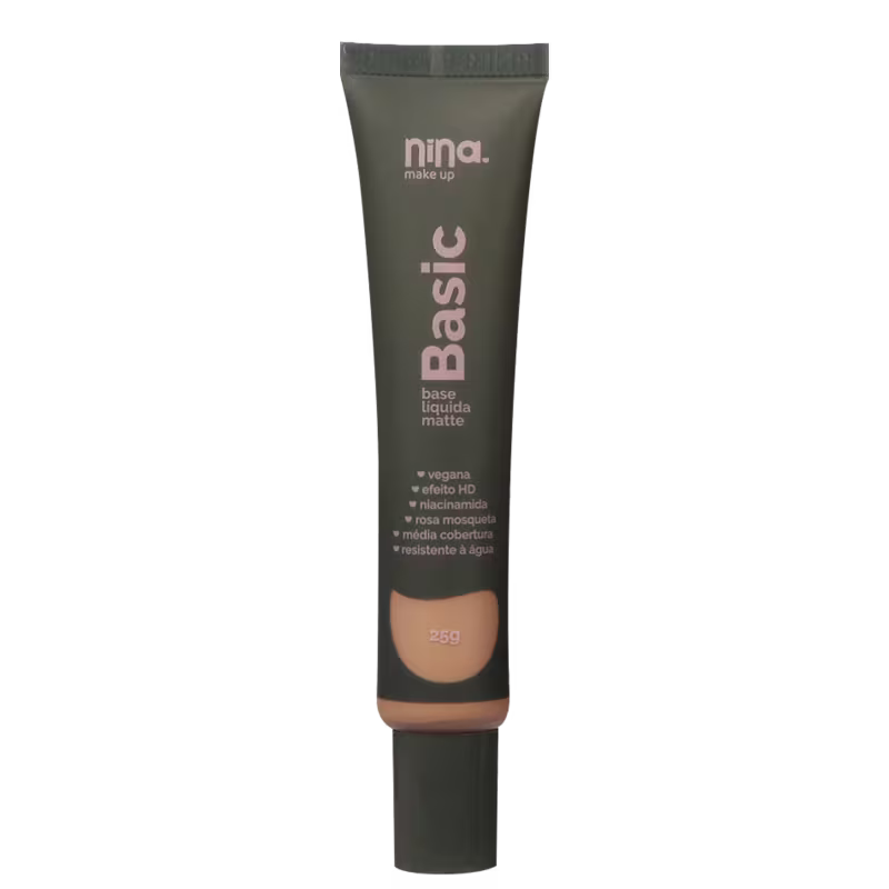 Base Líquida Nina Makeup Basic de 25g