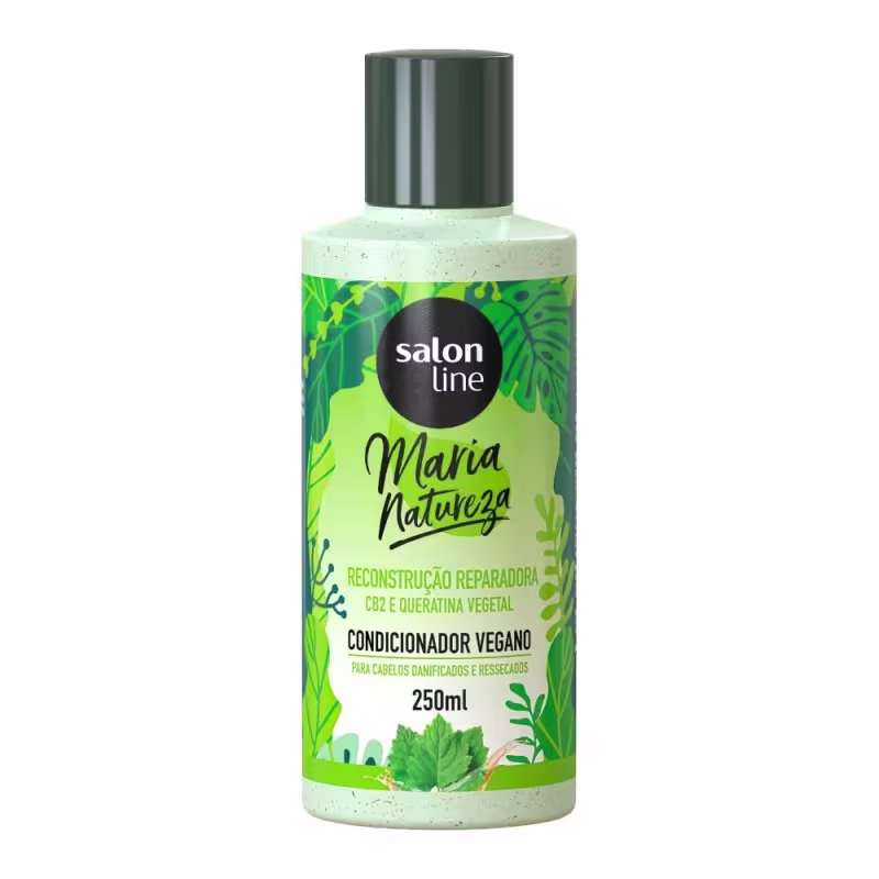 Condicionador Maria Natureza Reconstrução Reparadora Salon Line 250ml