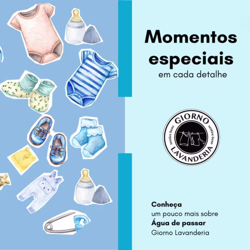 Giorno Casa - água de passar baby 500ml