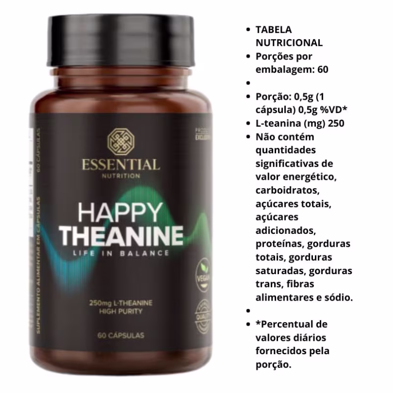 A imagem mostra o produto ao fundo e a tabela nutricional do produto.