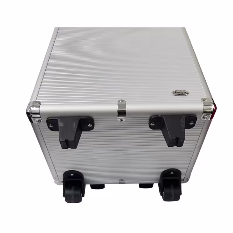 Maleta Carrinho Rubys 3 Andares e 2 Rodinhas Prata Fs-1206a