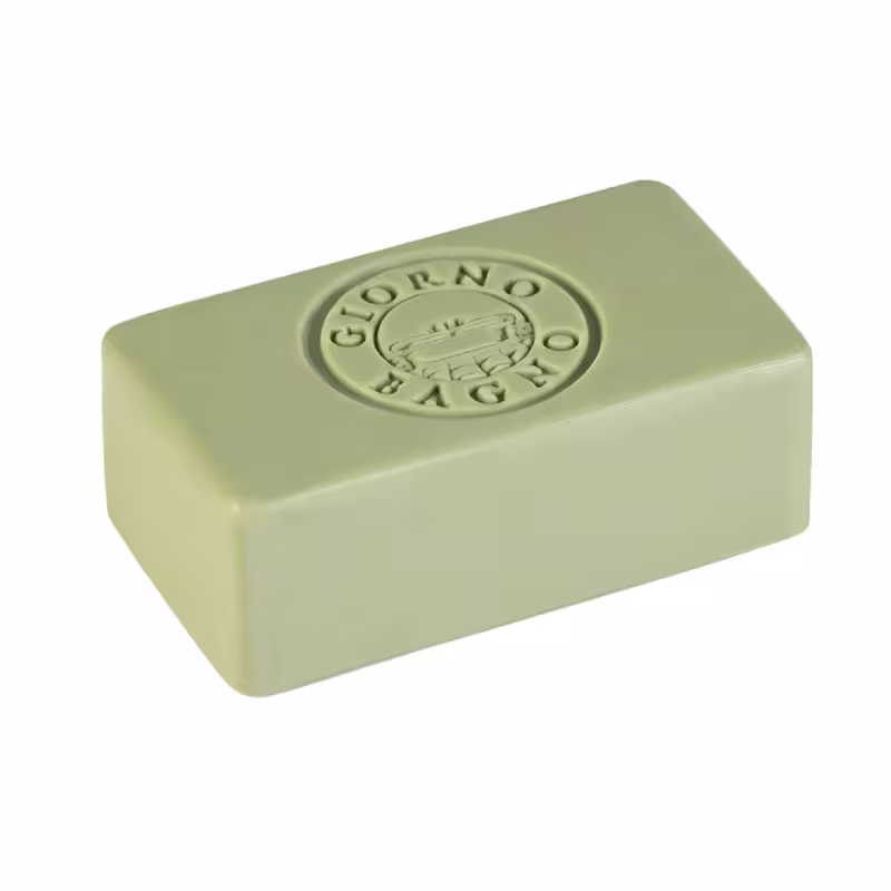 kit Giorno Bagno Uomo Sabonete em Barra - Cabelo, Barba e Corpo Verde 180g - 3 Unidades