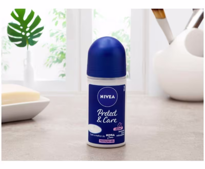 Kit 2 Desodorantes Roll On Protect & Care - 50ml