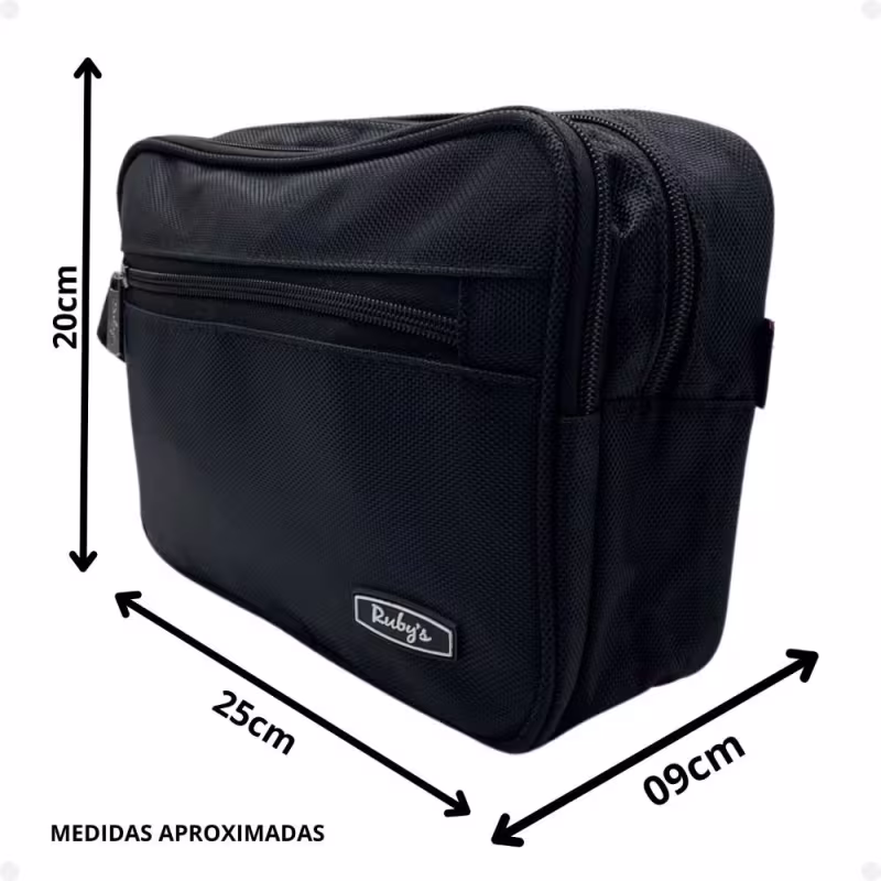 Necessaire Rubys Preta Nec-641d