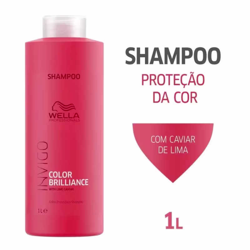 SHAMPOO
PROTEÇÃO DA COR
COM CAVIAR DE LIMA
Color Brilliance