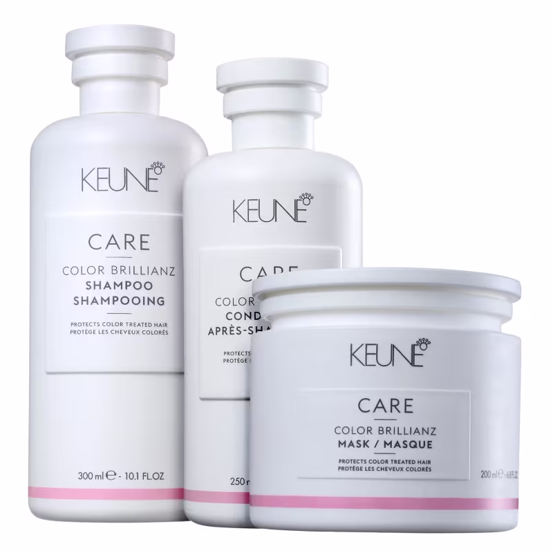 Kit Keune Care Color Brillianz Home Trio, 3 produtos.