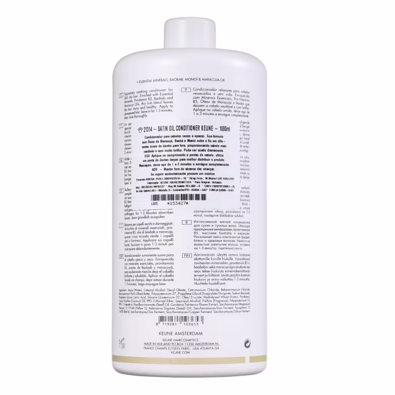 Kit Keune Satin Oil Treatment Profissional (4 Produtos)
