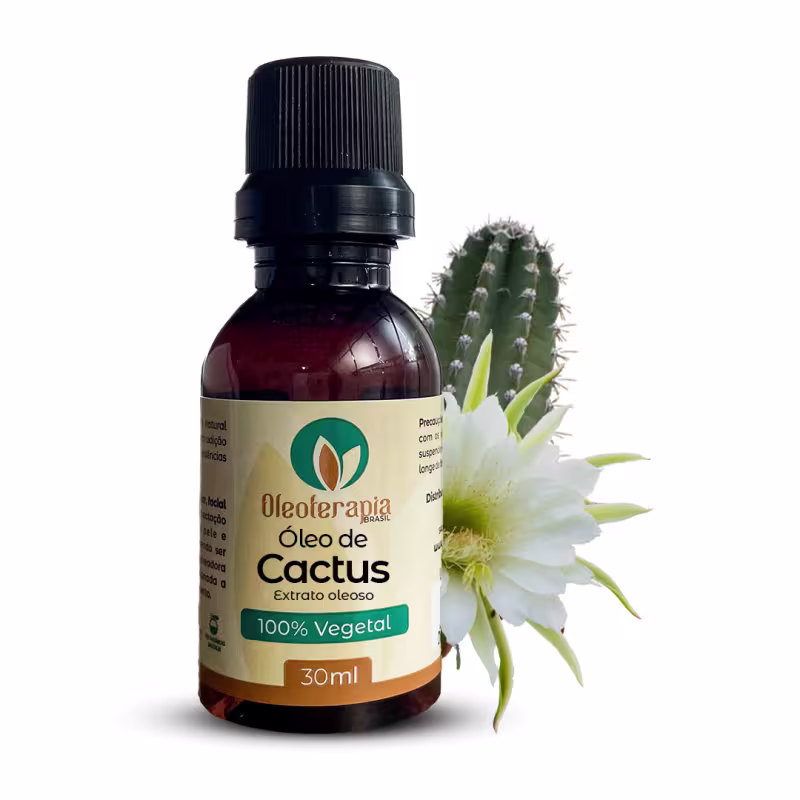 Óleo Vegetal de Cactus, da marca Oleoterapia Brasil.