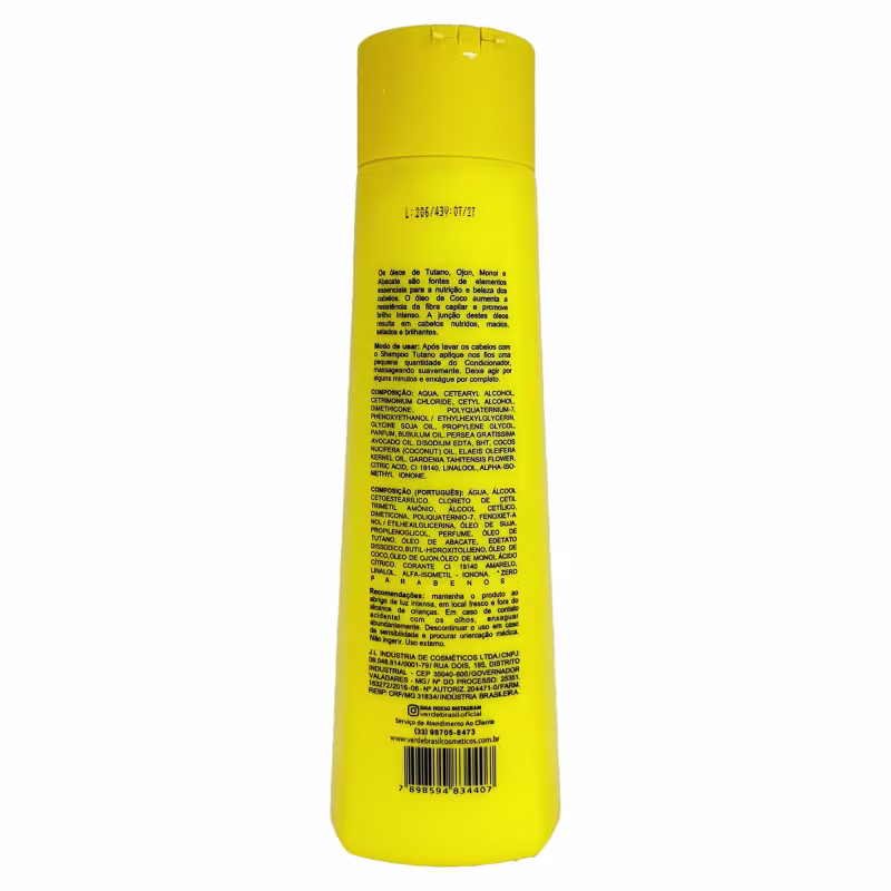 Verde Brasil Cosméticos Tutano Nutrição Turbinada - Condicionador 390ml