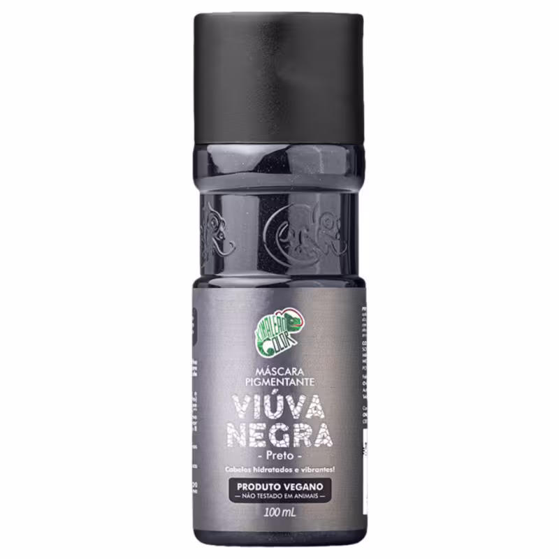 Máscara Pigmentante Kamaleão Color Viúva Negra, 100ml.