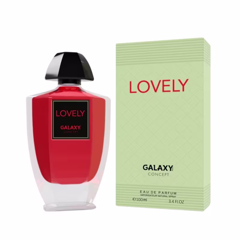 Perfume Importado Feminino Lovely Galaxy Plus Concept Coscentra EDP, 100ml.