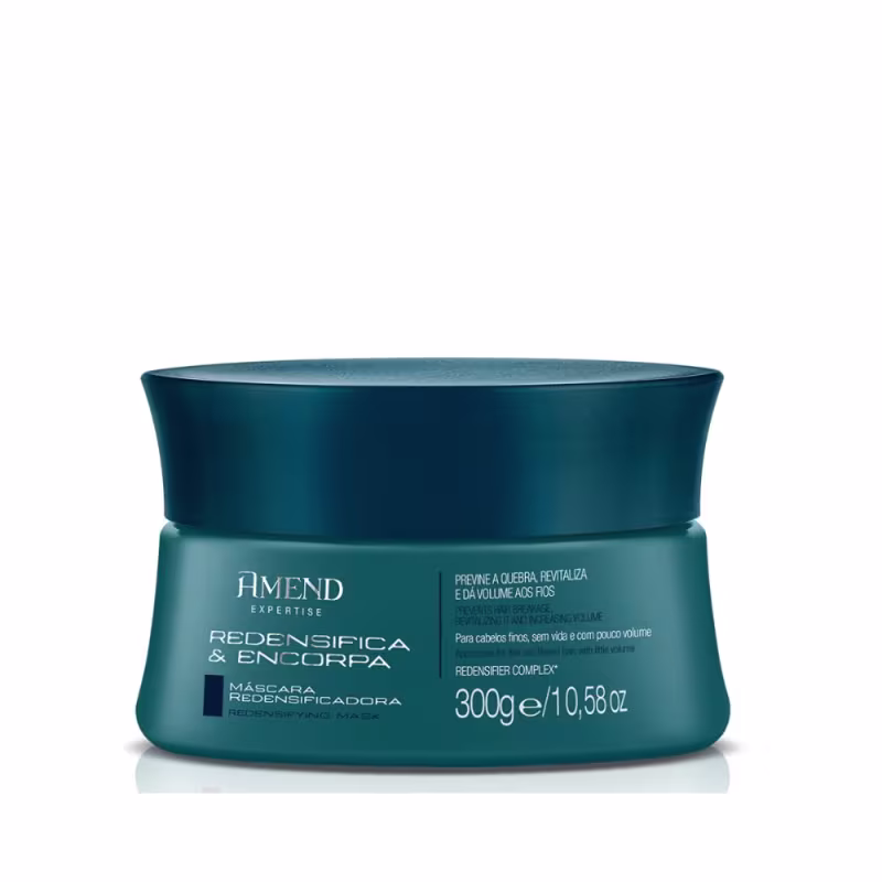 Kit Shampoo, Condicionador, Máscara e Mousse Redensifica e Encorpa- Amend