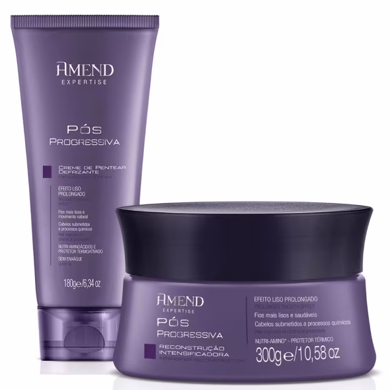 Amend - Pos Progressiva Creme de Pentear + Mascara 300g