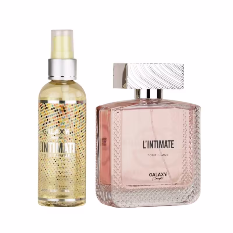 Kit L Intimate Galaxy Concept Perfume Feminino EDP 100ml   Body Mist 100ML
