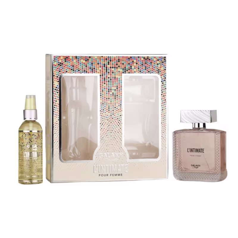 Kit L Intimate Galaxy Concept Perfume Feminino EDP 100ml   Body Mist 100ML