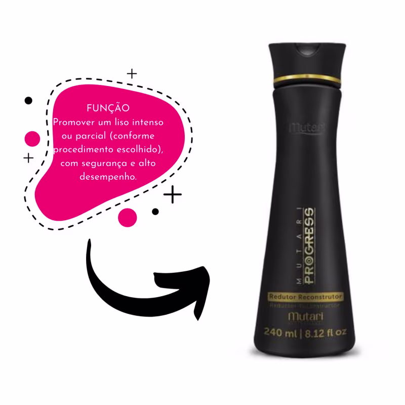 Escova Progressiva Mutari Selagem Orgânica Redutor 240ml