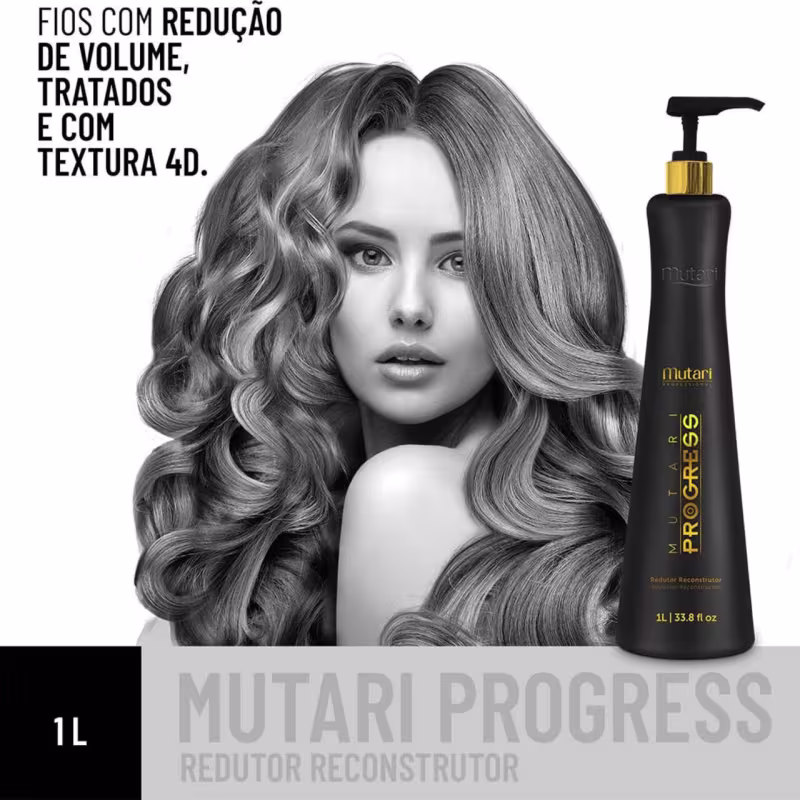 Mutari  Escova Progressiva Selagem Organica  240ml +9 Iten