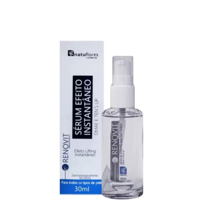 Sérum Efeito Cinderela Instantâneo 30ml Anti-rugas renovit Natuflores