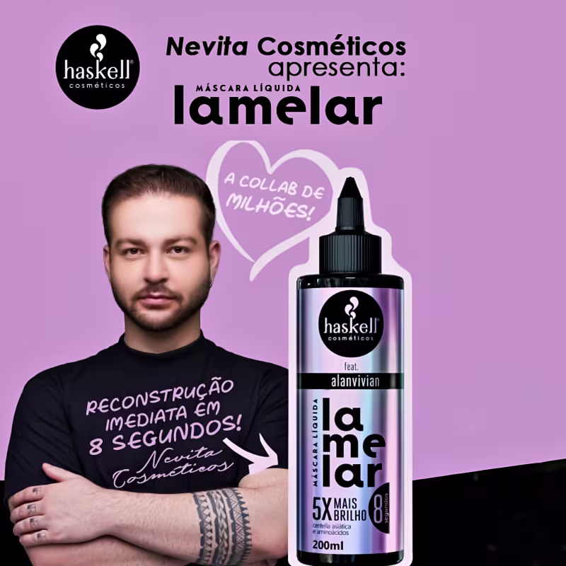 Kit Haskell Acidificante & Lamelar, 2 produtos.