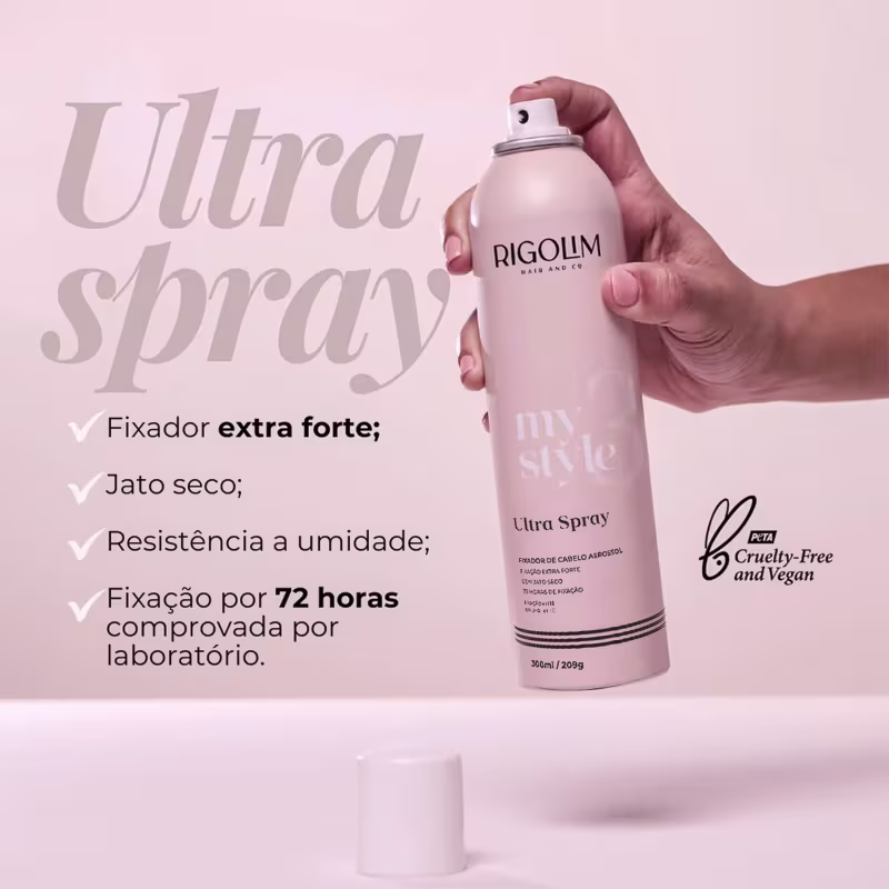 Rigolim Hair & Co My Style Ultra - Spray Fixador 300ml