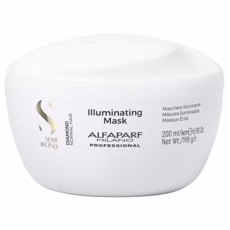 Kit Shampoo Condicionador e Máscara Alfaparf Semi Di Lino Diamond (3 Produtos)