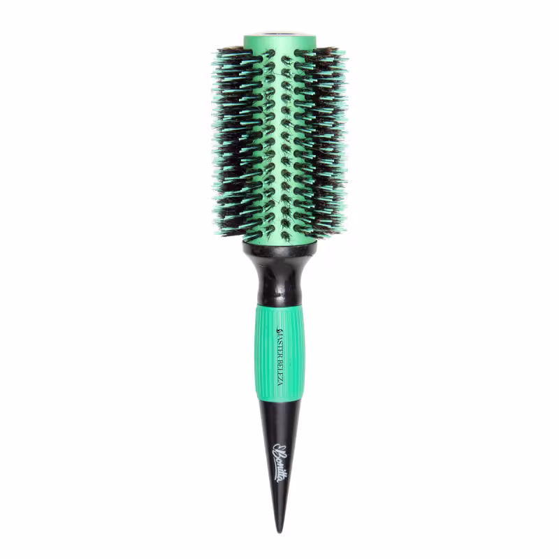 Marco Boni Thermal Metallic Modelo Fosca Verde 64mm - Escova de Cabelo