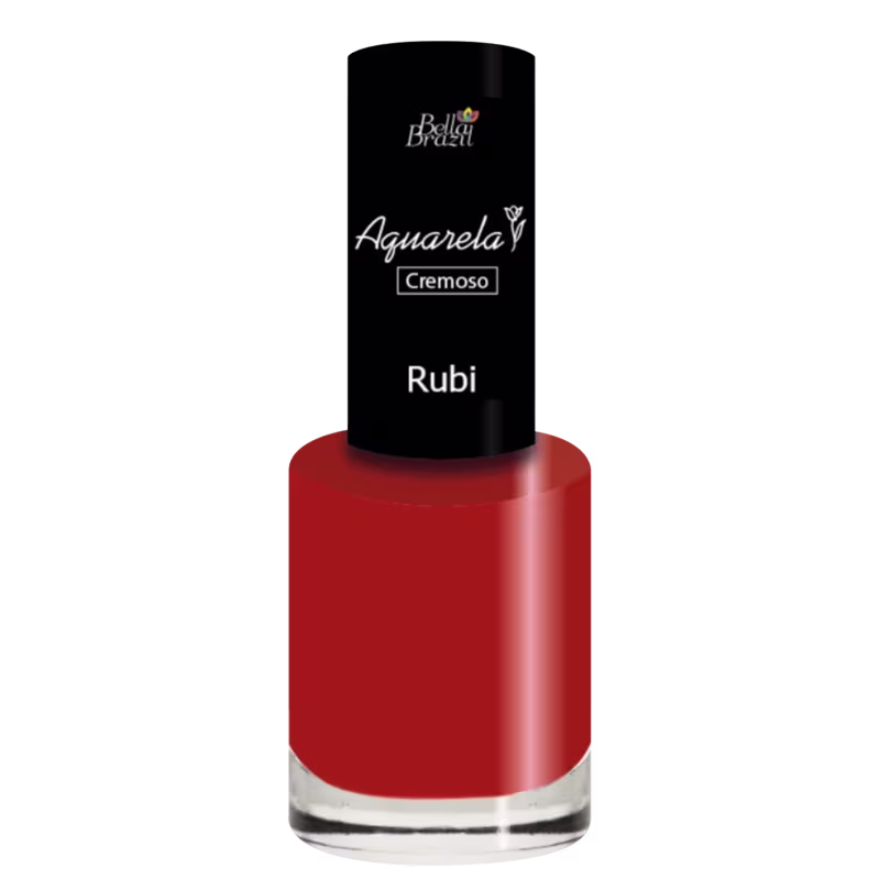Bella Brazil Aquarela 152 Rubi - Esmalte Cremoso 7,5ml