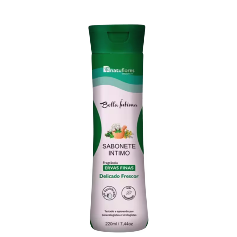 Natuflores Bella Íntima Ervas Finas - Sabonete Íntimo 220ml