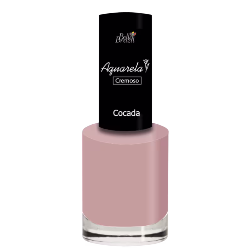 Bella Brazil Aquarela 165 Cocada - Esmalte Cremoso 7,5ml