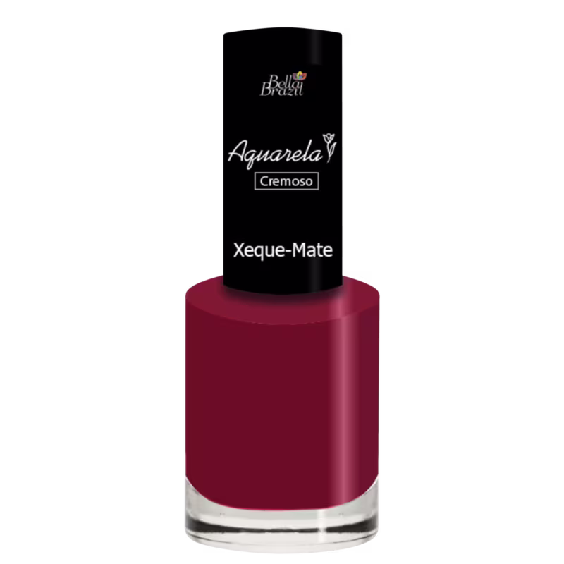 Bella Brazil Aquarela 162 Xeque Mate - Esmalte Cremoso 7,5ml