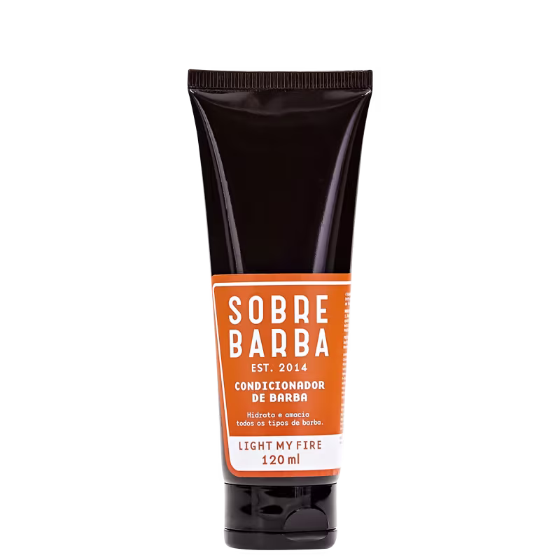 Condicionador de Barba Light My Fire Amadeirado Fios Macios 120mL Sobrebarba
