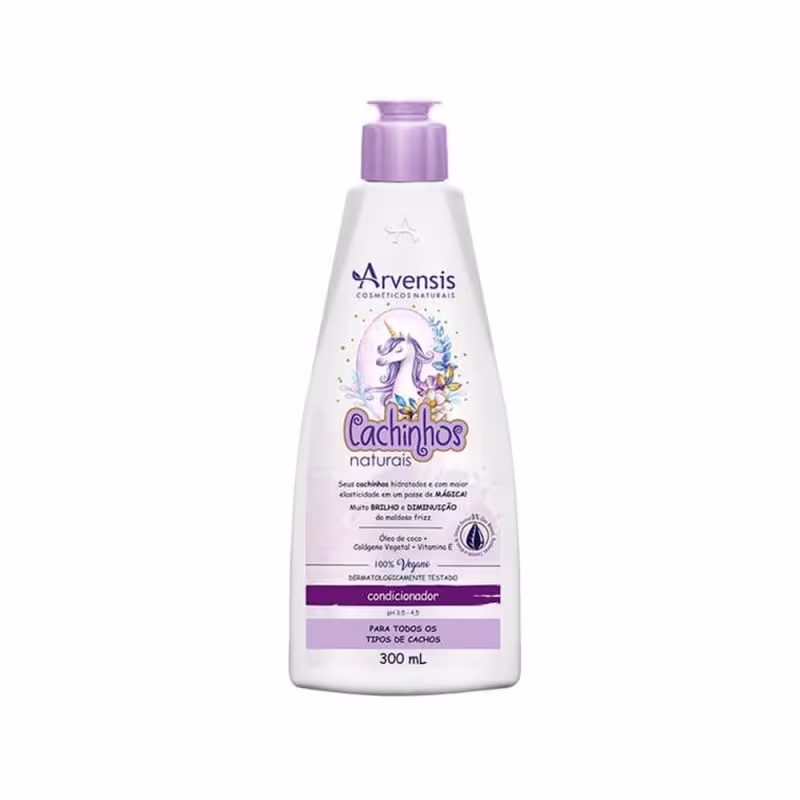 Condicionador Infantil Cachinhos Naturais de Arvensis.